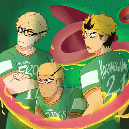 Haikyuu!! | Sendai Frogs